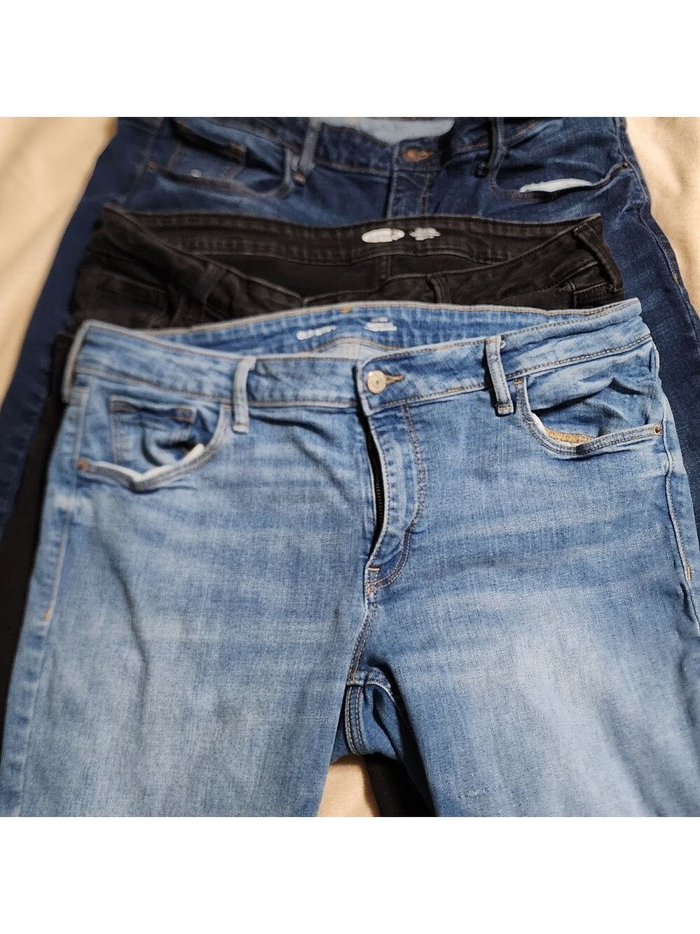 3 PAIR Super Skinny Jeans